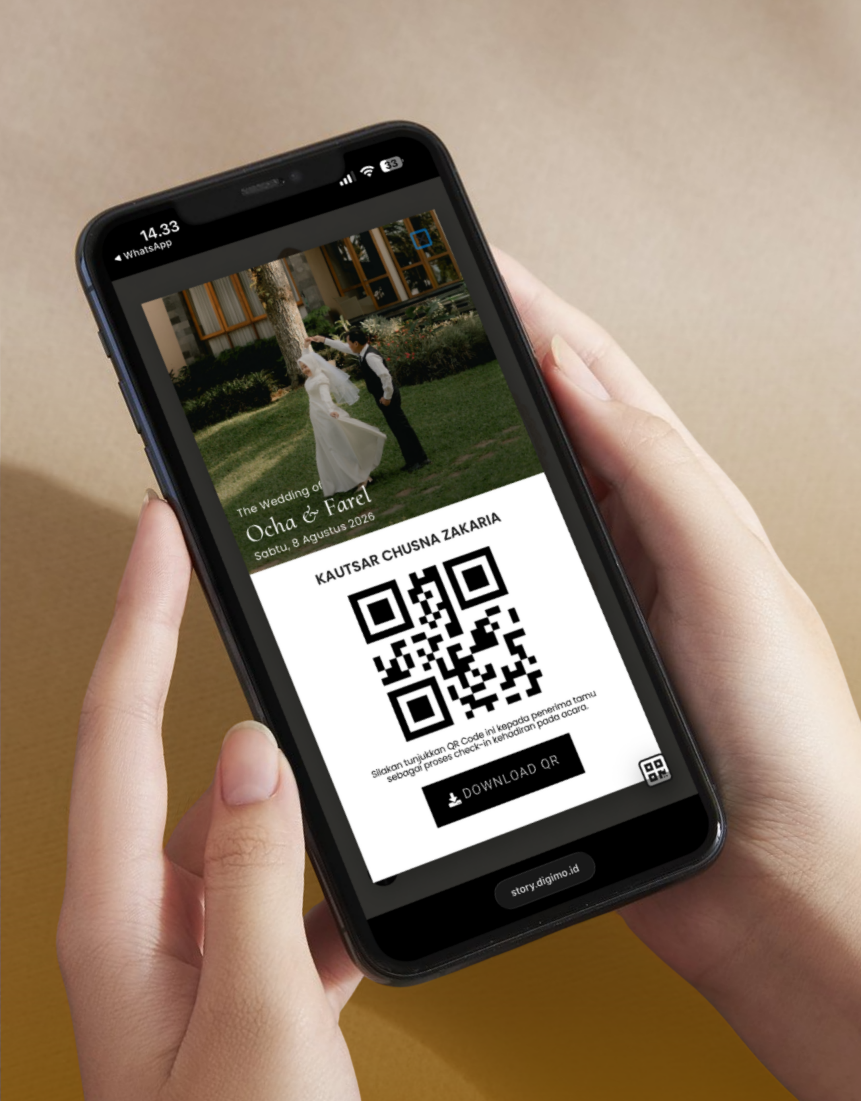 RSVP & QR-CODE